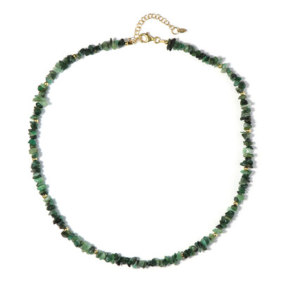 Zambian Emerald Silver Necklace