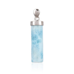 Larimar Silver Pendant
