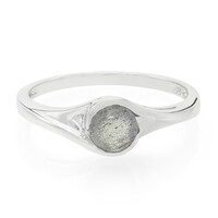 Romanian Spectrolite Silver Ring
