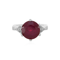 Madagascar Ruby Silver Ring