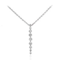 14K SI2 (H) Diamond Gold Necklace (CIRARI)