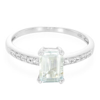 Brazilian Aquamarine Silver Ring