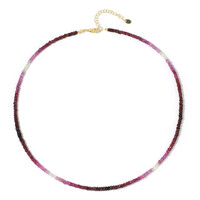 Ruby Silver Necklace