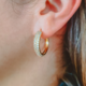 Zircon Silver Earrings (M de Luca)