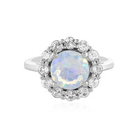 Welo Opal Silver Ring