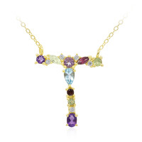 Swiss Blue Topaz Silver Necklace