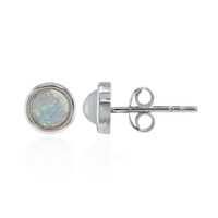 Welo Opal Silver Earrings
