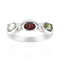 Fancy Tourmaline Silver Ring (Remy Rotenier)