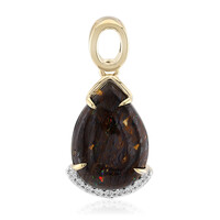 9K Boulder Opal Gold Pendant