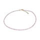 Morganite Silver Necklace