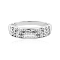 9K Flawless (F) Diamond Gold Ring (LUCENT DIAMONDS)