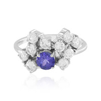 Tanzanite Silver Ring (de Melo)