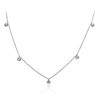 14K I1 (H) Diamond Gold Necklace (CIRARI)