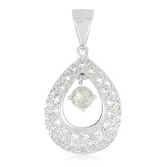 Romanian Spectrolite Silver Pendant
