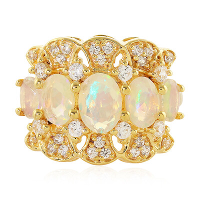 Welo Opal Silver Ring