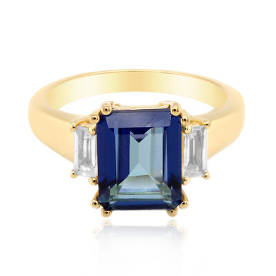 Royal Blue Topaz Silver Ring