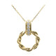 14K I1 (H) Diamond Gold Necklace (CIRARI)