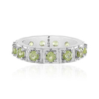 Peridot Silver Ring
