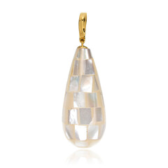 Mother of Pearl Silver Pendant