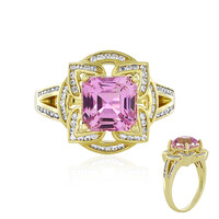 9K Patroke Kunzite Gold Ring (de Melo)