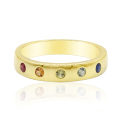 Ruby Silver Ring