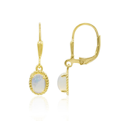 Welo Opal Silver Earrings