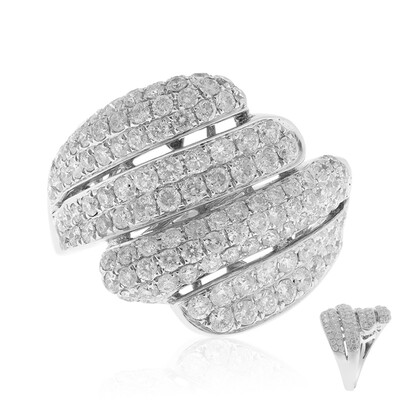 14K SI1 (H) Diamond Gold Ring (CIRARI)