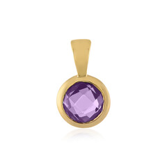 9K Amethyst Gold Pendant