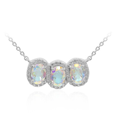 Moonlight Topaz Silver Necklace