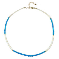 Welo Opal Silver Necklace
