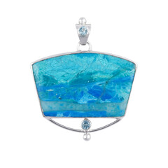 Atacama Opal Silver Pendant (Bali Barong)