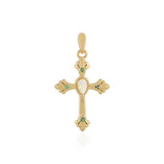 Welo Opal Silver Pendant