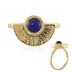 Blue Chalcedony Silver Ring