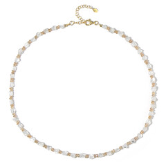 Zircon Silver Necklace (Riya)