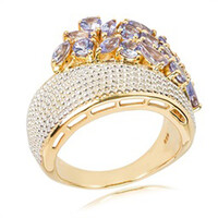 Tanzanite Silver Ring