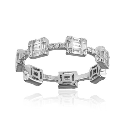 18K SI1 (H) Diamond Gold Ring (de Melo)