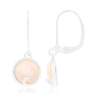 Mother of Pearl Silver Earrings