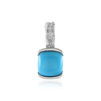 Sleeping Beauty Turquoise Silver Pendant (Faszination Türkis)