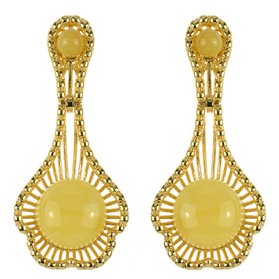 Baltic Amber Silver Earrings (dagen)