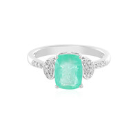 14K Russian Emerald Gold Ring (AMAYANI)