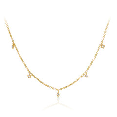 Zircon Silver Necklace