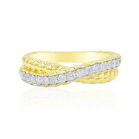 18K IF (D) Diamond Gold Ring