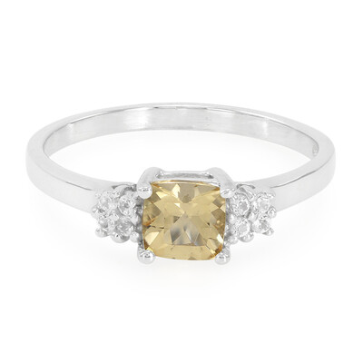 Imperial Topaz Silver Ring