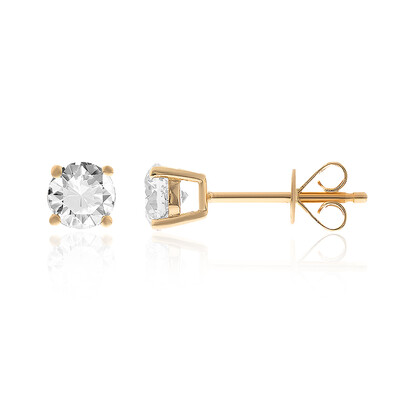 14K I1 (H) Diamond Gold Earrings (CIRARI)