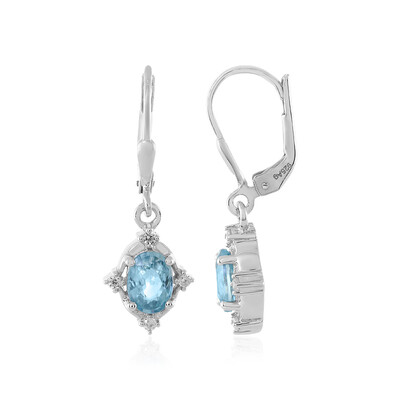 Ratanakiri Zircon Silver Earrings