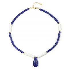 Lapis Lazuli Silver Necklace