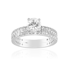 Zircon Silver Ring