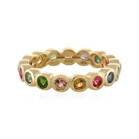 9K Fancy Tourmaline Gold Ring (Adela Gold)