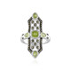 Peridot Silver Ring
