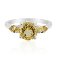 Citrine Silver Ring